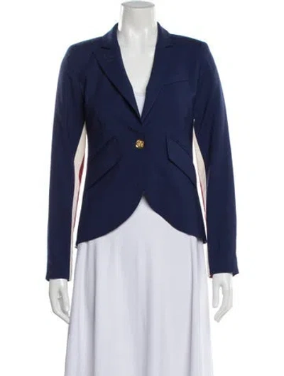 Pre-owned Smythe Wool Blazer In Blue
