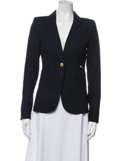 Pre-owned Smythe Wool Blazer In Blue