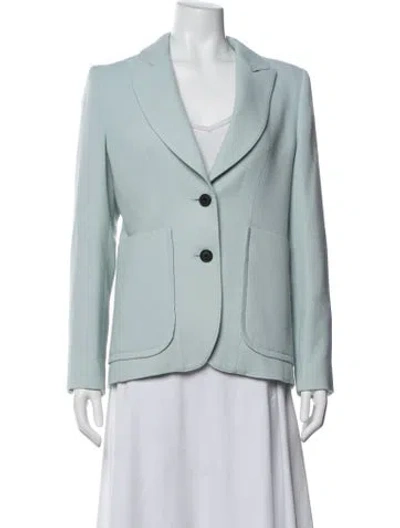 Pre-owned Smythe Wool Blazer In Blue