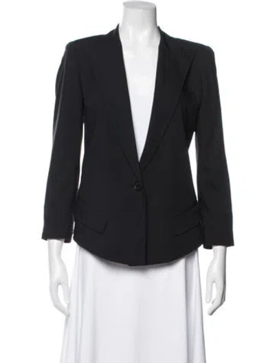 Pre-owned Smythe Wool Blazer In Blue