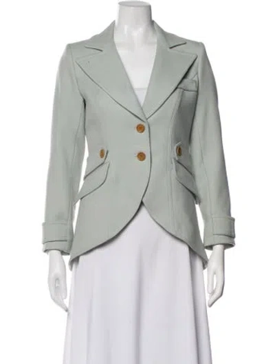 Pre-owned Smythe Wool Blazer In Blue