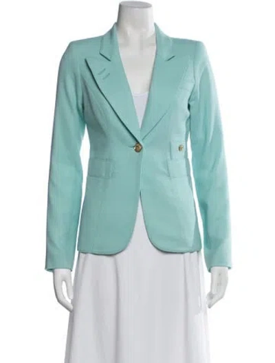 Pre-owned Smythe Wool Blazer In Blue/green