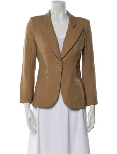 Pre-owned Smythe Wool Blazer In Brown