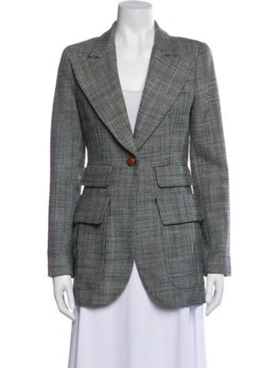 Pre-owned Smythe Wool Blazer In Gray