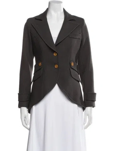 Pre-owned Smythe Wool Blazer In Gray