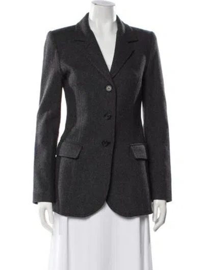 Pre-owned Smythe Wool Blazer In Gray