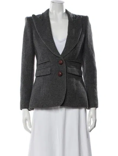 Pre-owned Smythe Wool Blazer In Gray