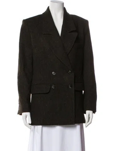 Pre-owned Smythe Wool Blazer In Green