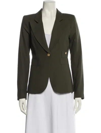 Pre-owned Smythe Wool Blazer In Green