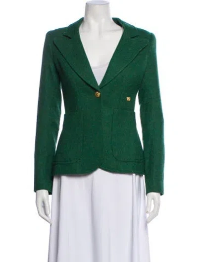 Pre-owned Smythe Wool Blazer In Green