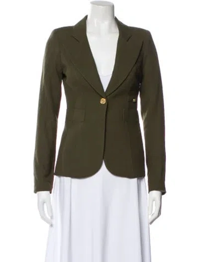 Pre-owned Smythe Wool Blazer In Green