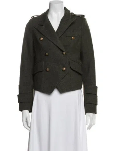 Pre-owned Smythe Wool Blazer In Green