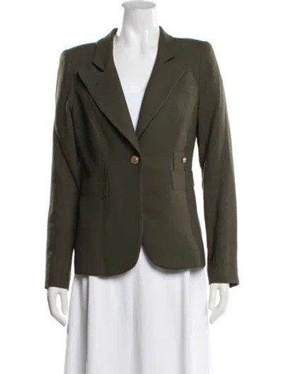 Pre-owned Smythe Wool Blazer In Green