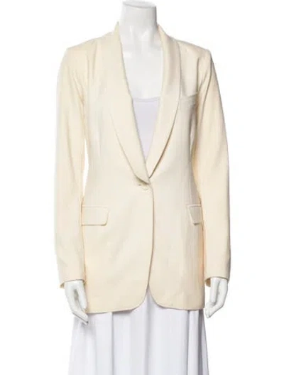 Pre-owned Smythe Wool Blazer In Neutral