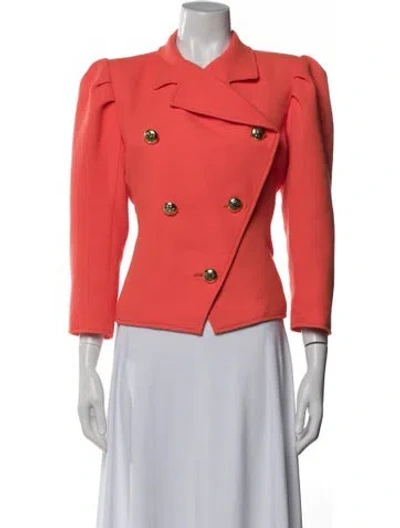 Pre-owned Smythe Wool Blazer In Orange