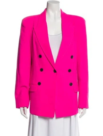 Pre-owned Smythe Wool Blazer In Pink