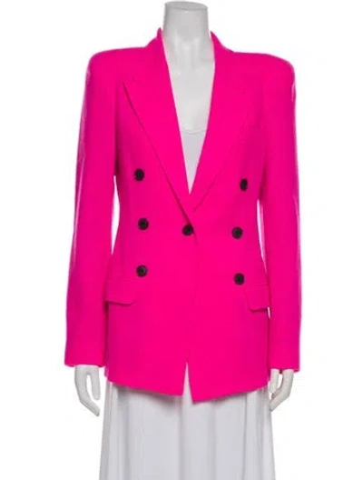 Pre-owned Smythe Wool Blazer In Pink
