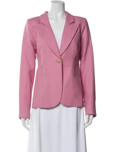 Pre-owned Smythe Wool Blazer In Pink