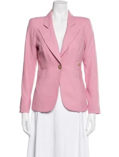 Pre-owned Smythe Wool Blazer In Pink