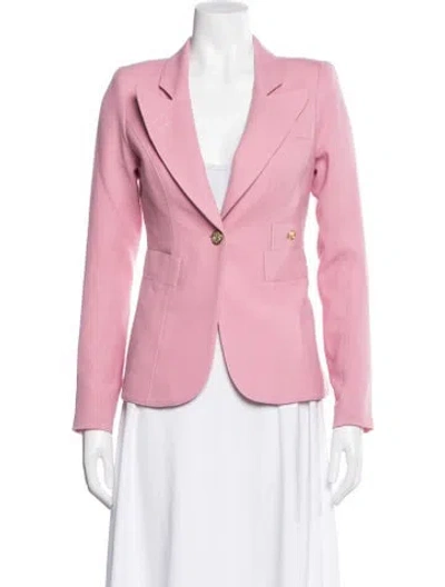 Pre-owned Smythe Wool Blazer In Pink