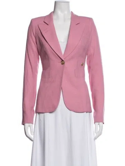 Pre-owned Smythe Wool Blazer In Pink