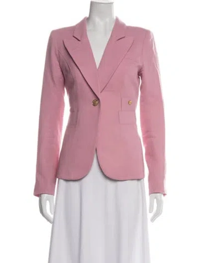 Pre-owned Smythe Wool Blazer In Pink