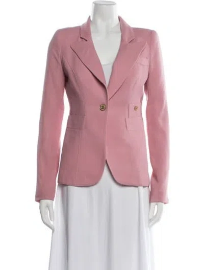 Pre-owned Smythe Wool Blazer In Pink