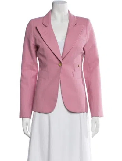 Pre-owned Smythe Wool Blazer In Pink
