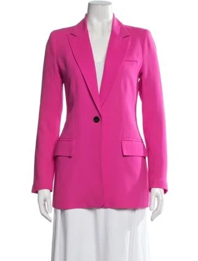 Pre-owned Smythe Wool Blazer In Pink