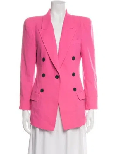 Pre-owned Smythe Wool Blazer In Pink