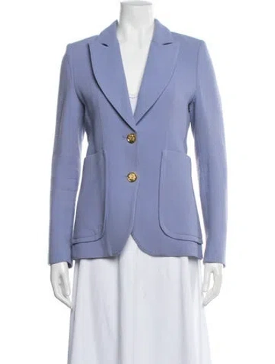 Pre-owned Smythe Wool Blazer In Purple