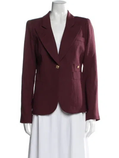 Pre-owned Smythe Wool Blazer In Purple