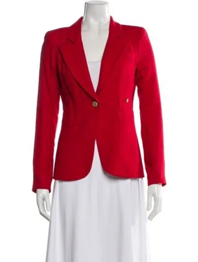 Pre-owned Smythe Wool Blazer In Red