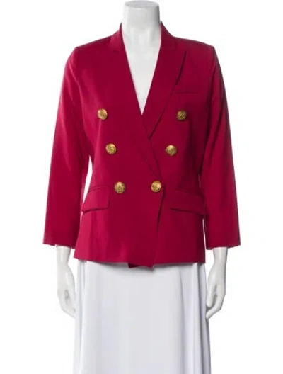 Pre-owned Smythe Wool Blazer In Red