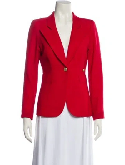 Pre-owned Smythe Wool Blazer In Red