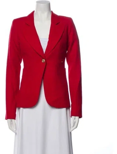 Pre-owned Smythe Wool Blazer In Red
