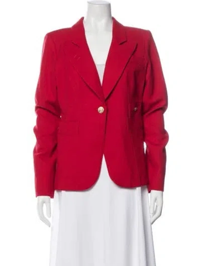 Pre-owned Smythe Wool Blazer In Red