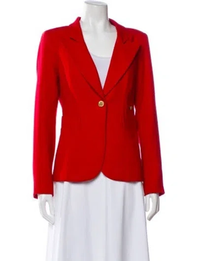 Pre-owned Smythe Wool Blazer In Red