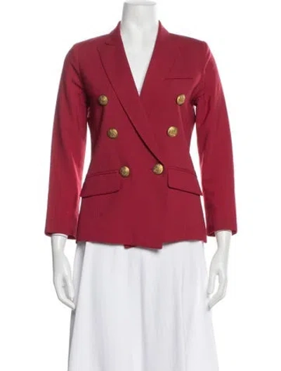 Pre-owned Smythe Wool Blazer In Red