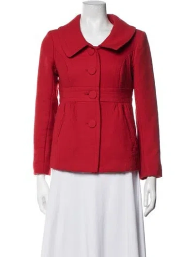 Pre-owned Smythe Wool Blazer In Red