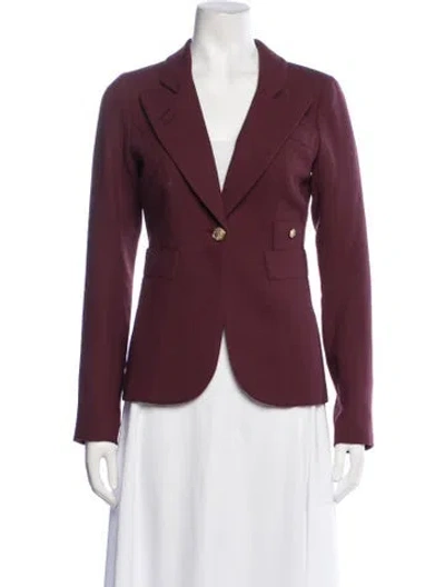 Pre-owned Smythe Wool Blazer In Red