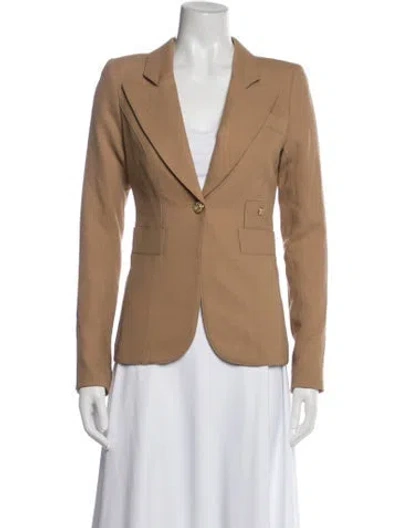 Pre-owned Smythe Wool Blazer W/ Tags In Brown