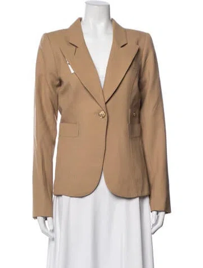 Pre-owned Smythe Wool Blazer W/ Tags In Neutrals