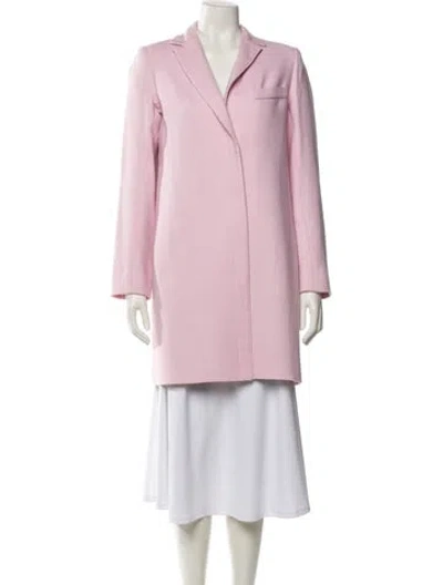 Pre-owned Smythe Wool Coat In Pink