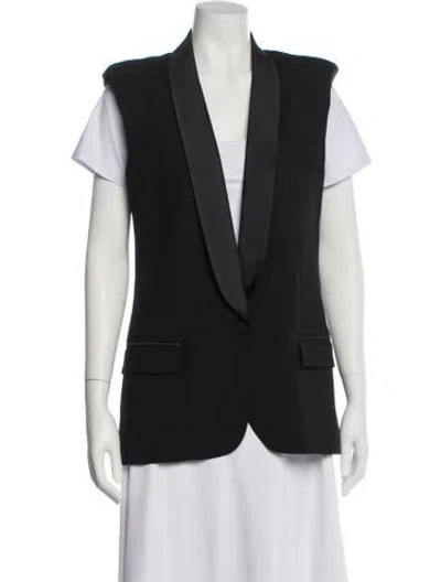 Pre-owned Smythe Wool Vest In Gray