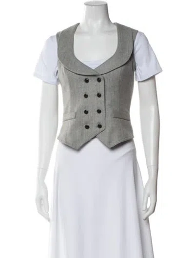 Pre-owned Smythe Wool Vest In Gray