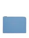 Smythson 파나마 노트북 케이스 In Blue