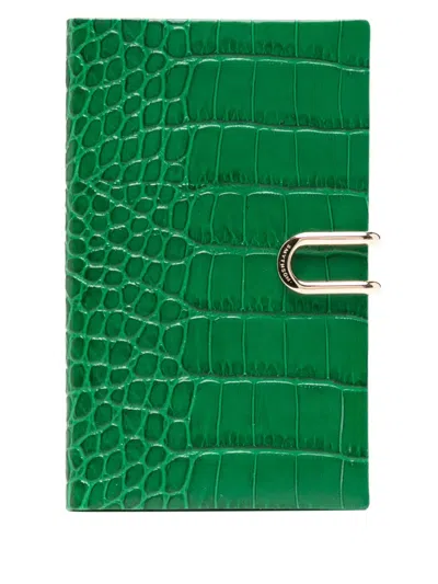 Smythson 2025-2026 Mara Weekly Diary In Green