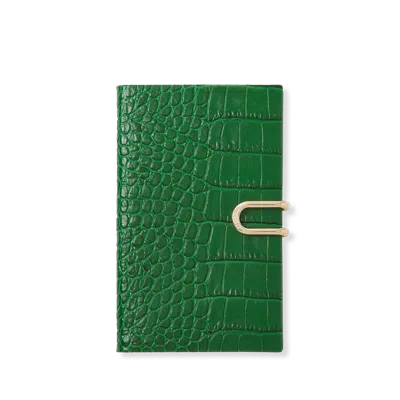 Smythson 2025-2026 Panama Weekly Diary With Slide In Mara In Clover