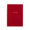Smythson 2024-2025 Soho Weekly Agenda In Mara In Red